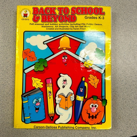 “Back to School & Beyond” reproducible book - Picture 1 of 4
